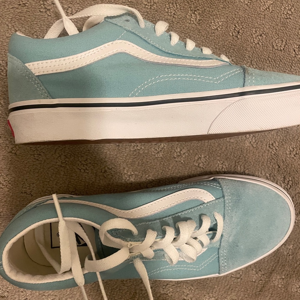 Brand new Turquoise vans